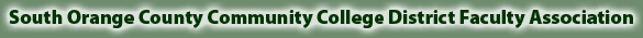 South Orange County Community College District Faculty Association